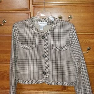 Carlisle "short" jacket, size 14.  Fully Lined